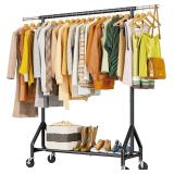 Heavy Duty Clothes Rack 450 LBS, Black