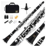 Eastar B Flat Clarinet for Beginner, Ebonite Clari