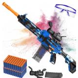 Foam Blaster with Scope   120 Darts, Blue