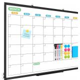 WALGLASS Dry Erase Calendar Whiteboard 36x24