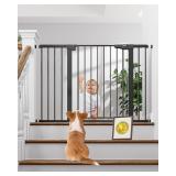 Cumbor 29.7-48' Baby Gate for Stairs Black