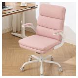 $111 Office Chair with Back Support Pink