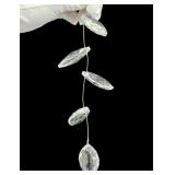 $170 Crystal Drop Lamp Hanging Crystals 560 ct
