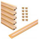 YW-Shape LED Channel, 3.3ft (6 Pack)