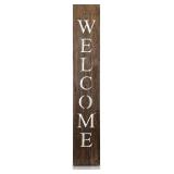 BarnwoodUSA Welcome Sign, 5 ft, Espresso