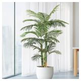 Tall Faux Palm Tree for Indoor Outdoor Decor