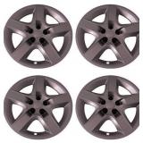 Silver 17' Hubcaps Set 4 IWC435/17S