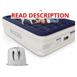 Air Mattress Full with Pump, Flocked Top