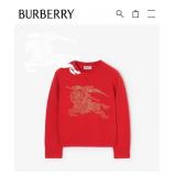 $600 Burberry rhinestone ekd wool sweater 4y