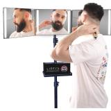 LIPFISBARBERSHOP.COM 360  Mirror with Tripod