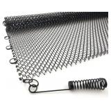 Sunshinecarpentry Fireplace Mesh Curtains (2)