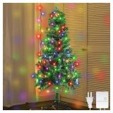 Liliful 4ft Pre Lit Tree 70 LED White