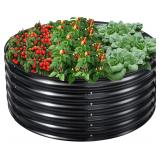 EDOSTORY 17' Tall 42' Round Metal Bed Kit