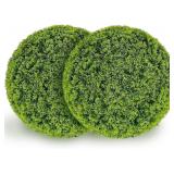 Artificial Topiary Balls 24' Boxwood (2)