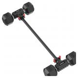 SEWD Dumbbell Converter   220LB Barbell Red