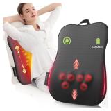 Cordless Back Massager with Heat for Pain