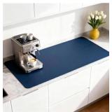 Dish Drying Mat Super Absorbent   20' x 30' Coffee