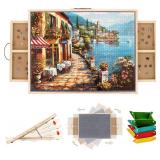 Celosia 2-in-1 Rotating Puzzle Board