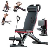 ALSO GO Adjustable Weight Bench with Leg Ext