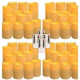 fclayvts 48-Pack LED Flameless Candles