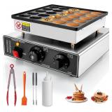 Mini Pancake Maker, 25pcs, Stainless 110V