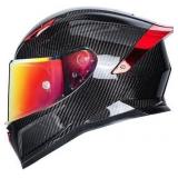 $200 Carbon Fiber Full Face Helmet with Spoiler