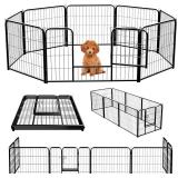 (READ)NEWBULIG Dog Playpen 8 Panels Fence