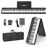 $120 BESFAN 88-Key Portable Piano Keyboard BSP-10F