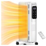 Kismile 1500W Radiator Heater with LCD Display
