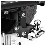 $190 METOWARE Adjustable Trailer Hitch Ball Mount