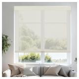 Persilux Free-Stop Roller Shades 34x72 Beige