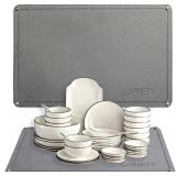 GOPRETY Quick Dry Stone Dish Rack Mat 24'x16'