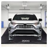 Waterproof Garage Floor Mat 7'9'x18' Squeegee