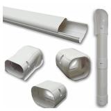 DuctlessAire Hide-A-line AC Cover 3x7.5in