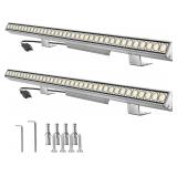 $119 72W LED Wall Washer Light Bar, 40' 2-Pack
