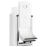 Cat Door for Wall, Steel Frame, Magnetic Flaps