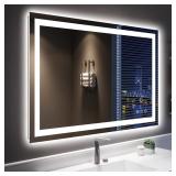 $234 48x32 In LED Bathroom Mirror with Lights