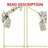 Wedding Arch Backdrop Stand Set of 2