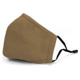 200pk-Cotton Face Masks with Nose Wire - dark brow