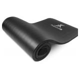 Blue ProsourceFit Extra Thick Yoga Mat 1' 71'