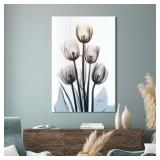 $118 Empire Art Direct Glass Tulips