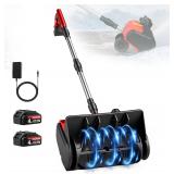 $162 Cordless Snow Shovel, 12.5' Blower, 20V