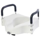 VMS Raised Toilet Seat with Removable Handles