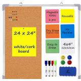 Cork Board White Board Combo 24x24 in Remix