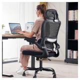 $170 TRALT Ergonomic Office Chair, Mesh, Black