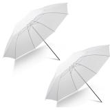 2 Pack 43' White Umbrella Diffuser Kit