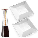 Outdoor Heater Reflection Shield, 2-Pack