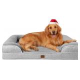 EHEYCIGA Orthopedic Dog Bed 44x32in XL Grey