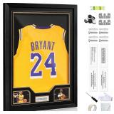 JupDec Jersey Frame Display Case Wall Mount