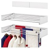 Wall Mounted Drying Rack 31.5', Foldable